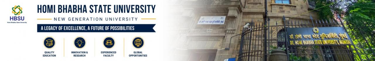 Dr. Homi Bhabha State University, New Gen Degree