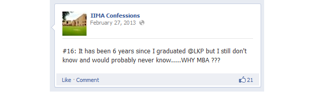 IIM Confessions: A sneak peek