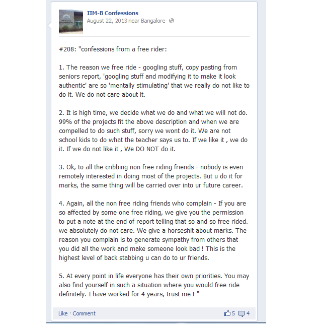 IIM Confessions: A sneak peek