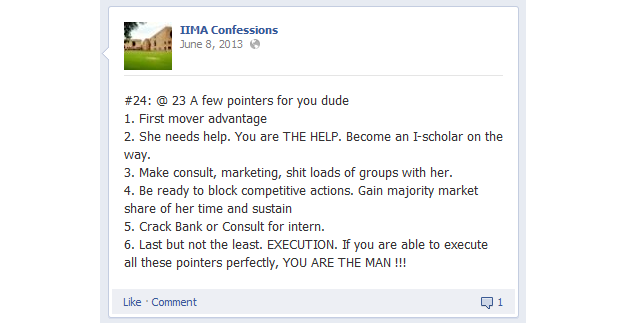 IIM Confessions: A sneak peek