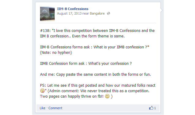 IIM Confessions: A sneak peek