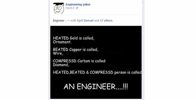 ROFL! Yes, engineers can make you laugh