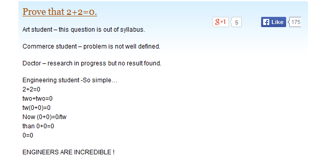 ROFL! Yes, engineers can make you laugh