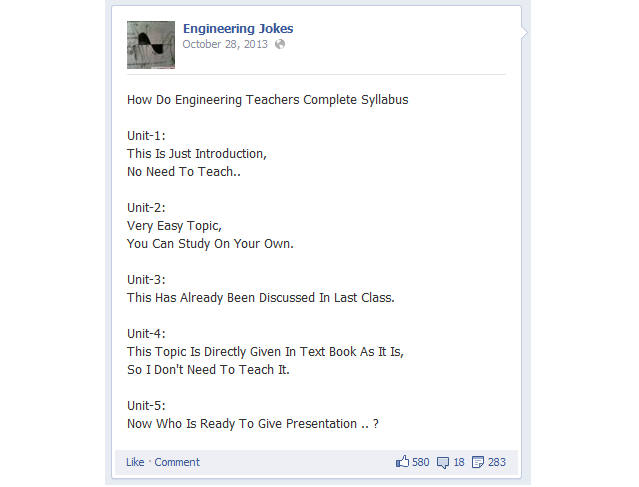 ROFL! Yes, engineers can make you laugh