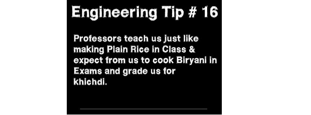 Top 10 funny engineering fundas