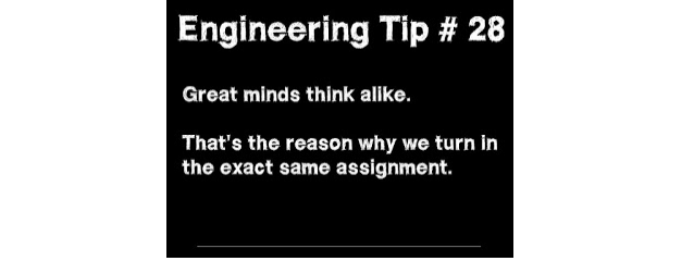 Top 10 funny engineering fundas