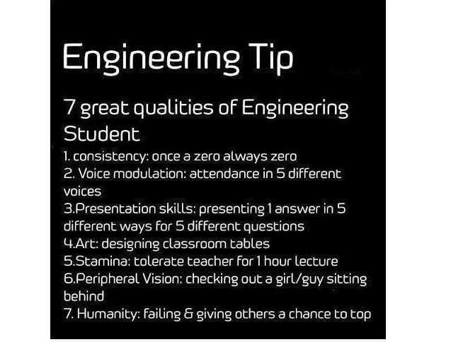 Top 10 funny engineering fundas