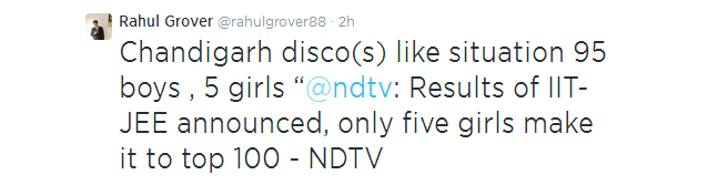 JEE Advanced 2014 Results: Twitter trends