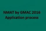 NMAT by GMAC 2016 application proces