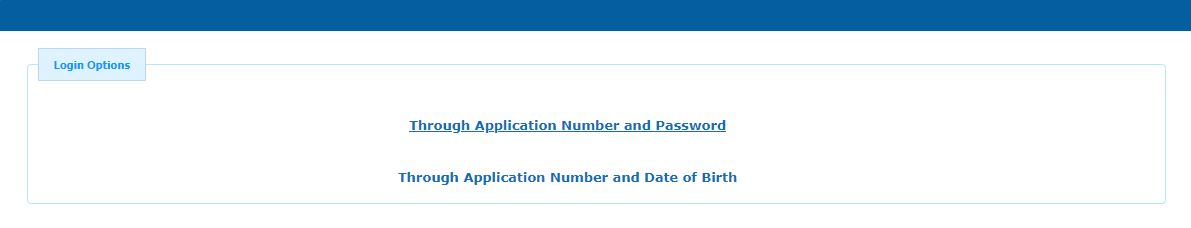 UGC NET login options