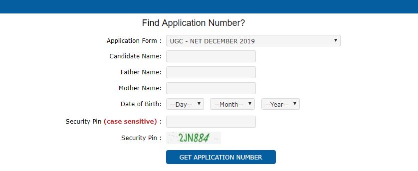 How to re-generate UGC NET password