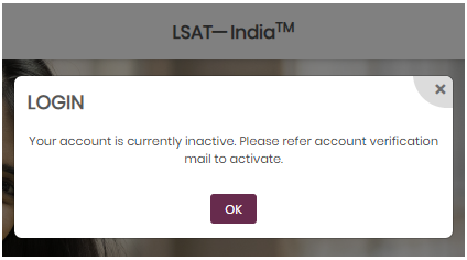 LSAT India application issues
