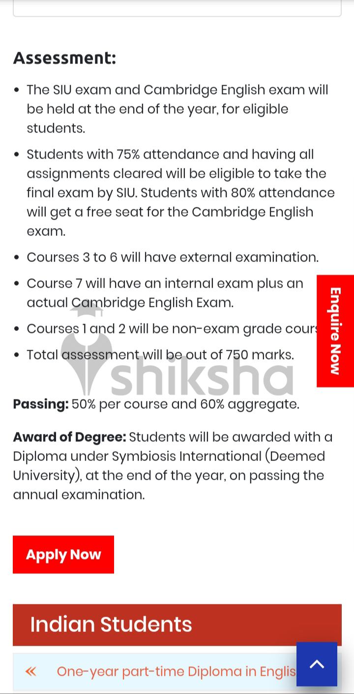 ELTIS Pune Application process Step 3