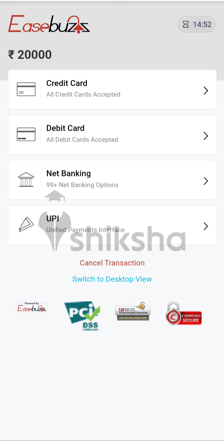 ELTIS Pune Application process Step 6