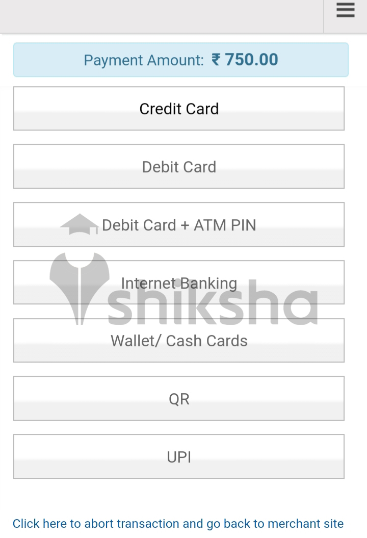 SSIS Pune Application Process Step 8