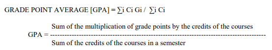 PG GPA Calculation