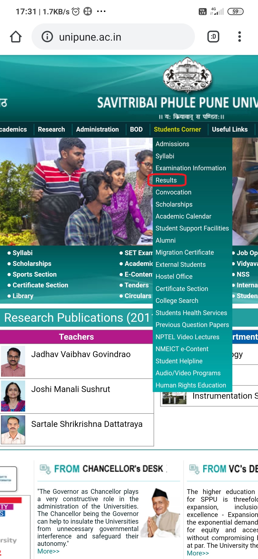 Pune University Step III