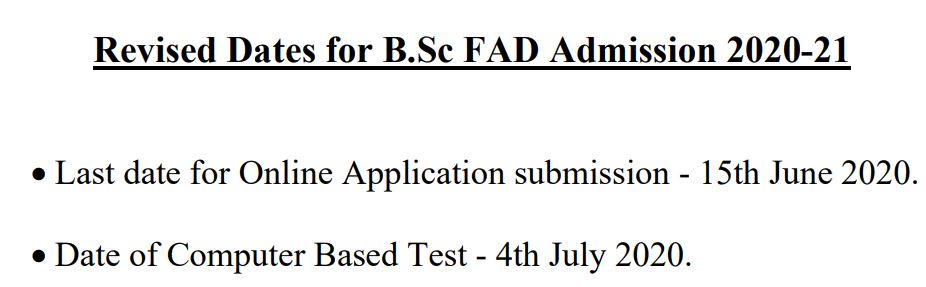 AIFD WAT Revised Dates