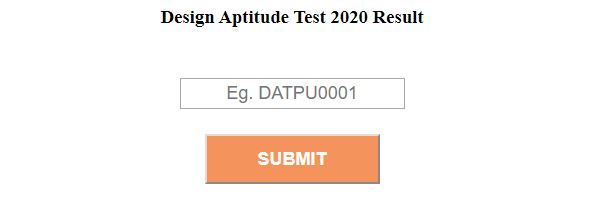 MITID DAT 2020 Application Number Results