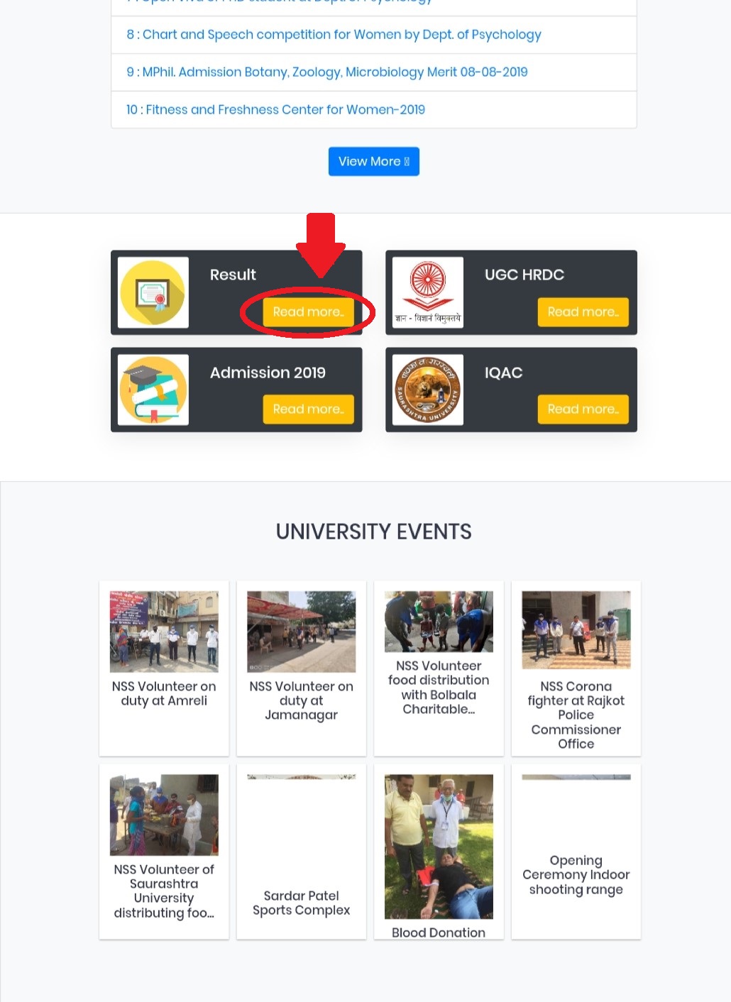 Saurashtra University Step III