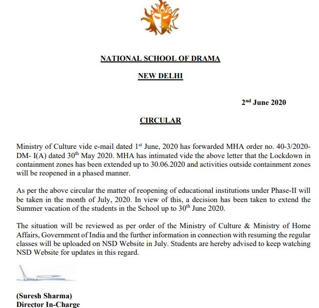 NSD Extends Summer Vaccation to June 30