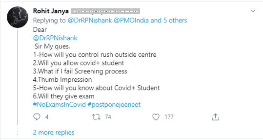 NEET 2020 clarification