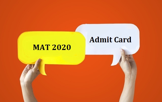 MAT admit card