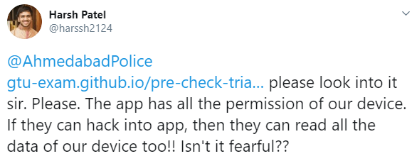 Students against GTU Data Leak