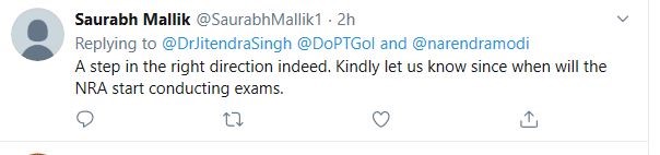 Twitter reaction on NRA