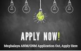 Meghalaya GNM/ANM Nursing 2020: Appl