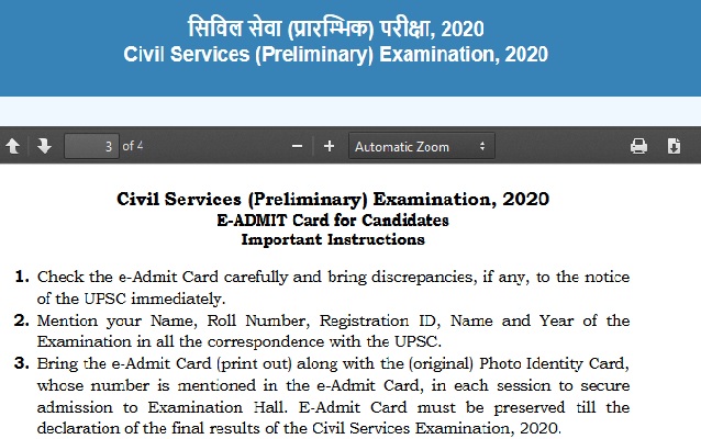 UPSC_IAS_2020_Prelims_Instructions