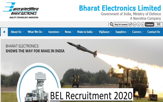 BEL_Recruitment_2020