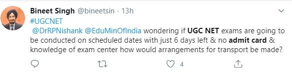 UGC NET admit card 2020 delayed. Will UGC NET be postponed?