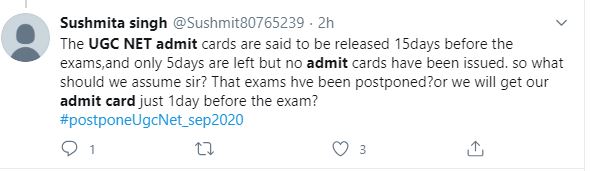 UGC NET admit card 2020 delayed. Will UGC NET be postponed?
