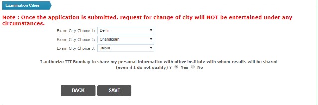UCEED Application form 2021 Page 4