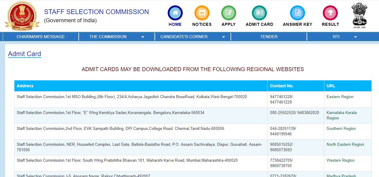 SSC CHSL admit card 2020 soon