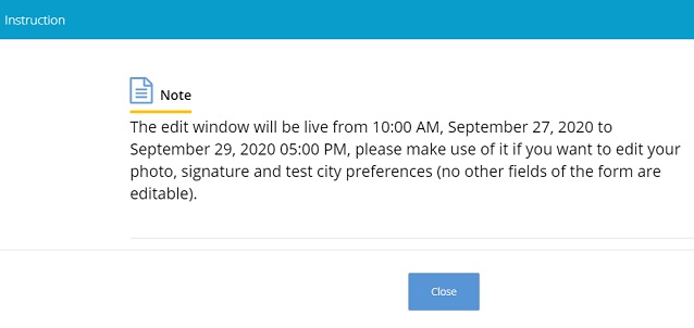 CAT form correction instructions