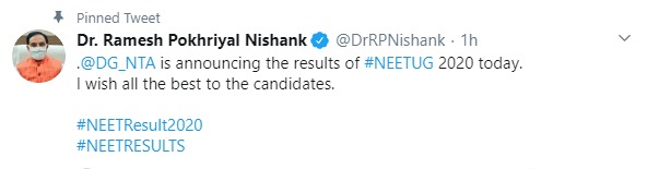 Dr Pokhiyal wishes best luck