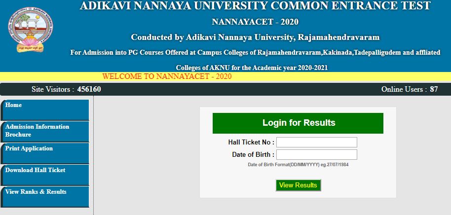 NANNAYACET 2020 Results