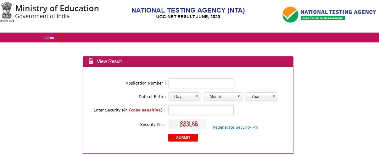 UGC NET result 2020 out