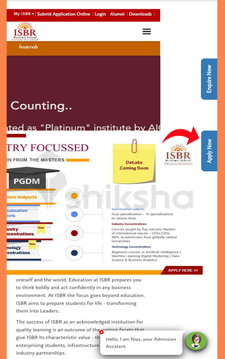 ISBR Bangalore Admission 2021: Eligibility, Process, Fees, Dates