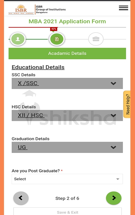 ISBR Bangalore Admission 2021: Eligibility, Process, Fees, Dates