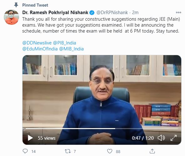 JEE Main-2021-exam-dates