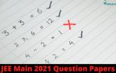 JEE Main 2021 Question Paper (Availa