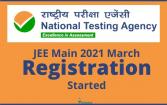 JEE Main 2021 March application form