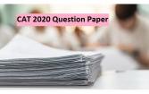 CAT 2020 Question Paper - Download P