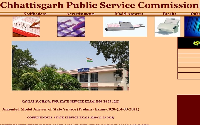 CGPSC_2021_Result_Answer_Key_PDF_Download