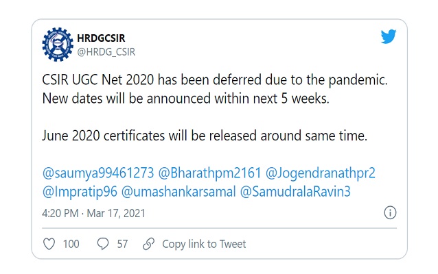 CSIR_UGC_NET_2020_DEC_Postponed