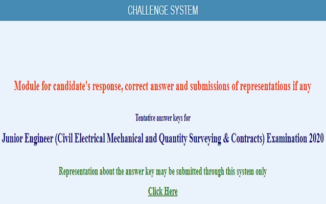 SSC_JE_2020_Answer_Key_released