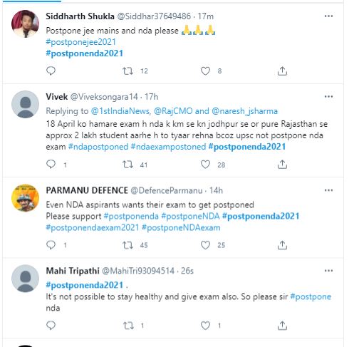 Twitter_reaction_on_postponement_of_NDA_2021_exam